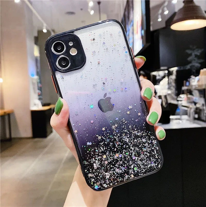 Sequins Glitter Stars Phone Cases For i Phones