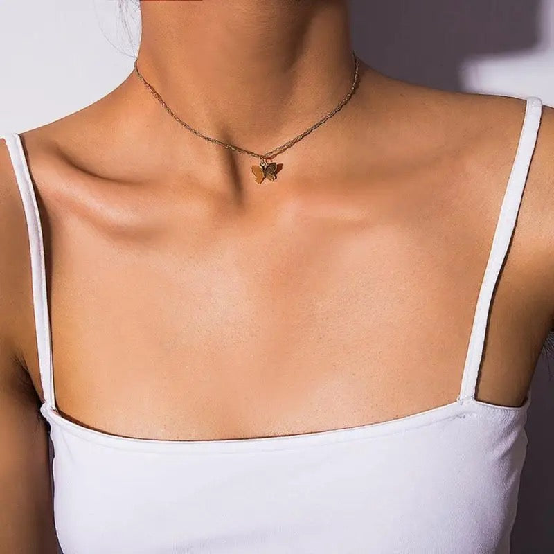 Fashionable Pendant Stylish Minimalist Ins Collarbone Chain